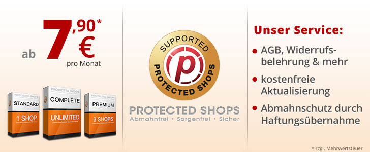 Protected Shops Schutzpakete