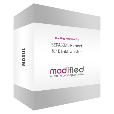 SEPA XML Export für Banktransfer